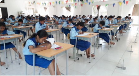 Monthly Exam for January 2019 at KIS