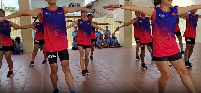 Practice Video for the Opening Ceremony of the East Asian Games (SEA Games)